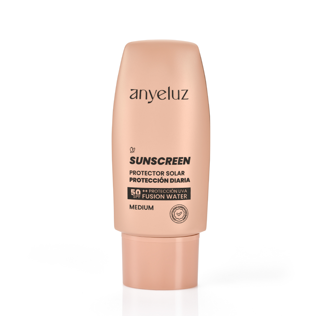 ANYELUZ PROTECTOR SOLAR SPF50+ FUSION WATER - TONO MEDIUM 50ml